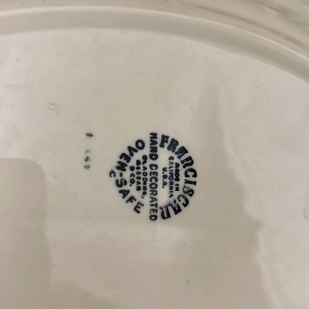 Franciscan Desert Rose 14” Oval Serving Platter Pre-Owned - Picture 6 of 6